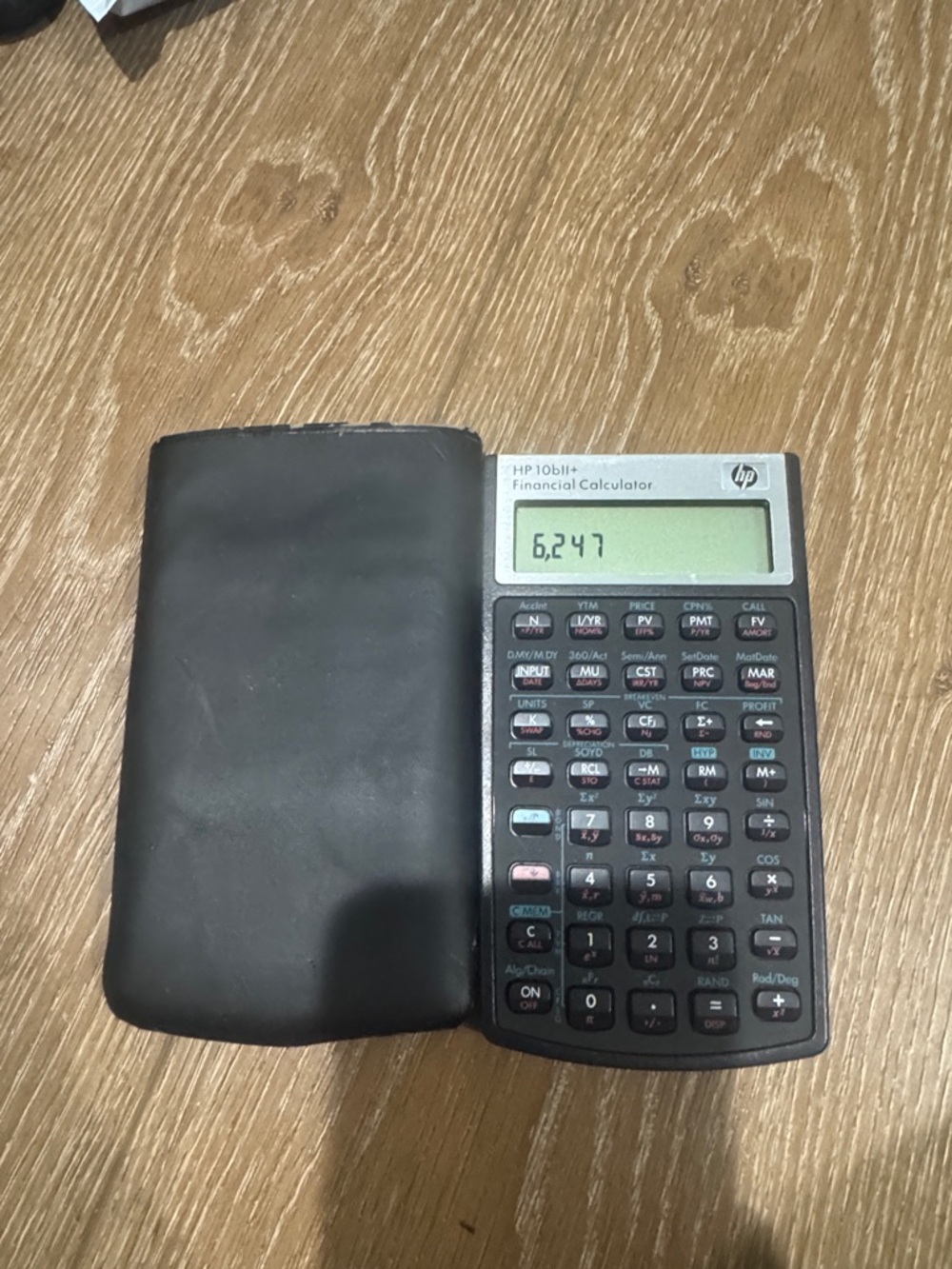 HP 10bII+ Financial Calculator, 12-Digit LCD